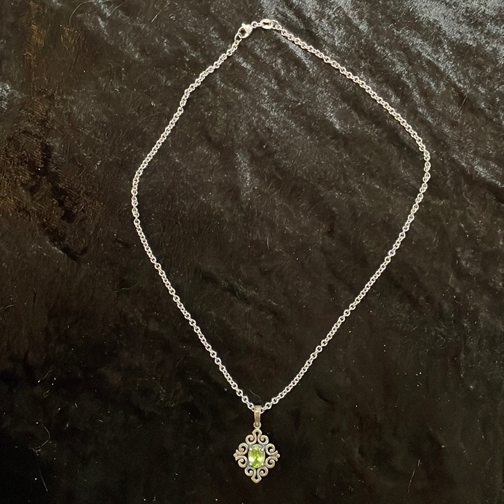 James Avery Peridot Necklace
